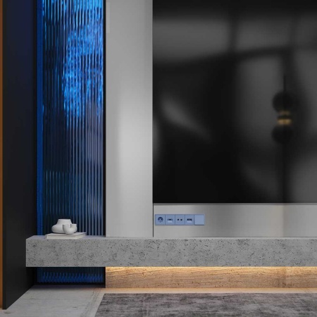 Вывод кабеля S70, (деним) Voltum VLS080215