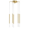 L5T747133 Люстра TUBO LED 25W 1250LM 360G ЗОЛОТО 3000K