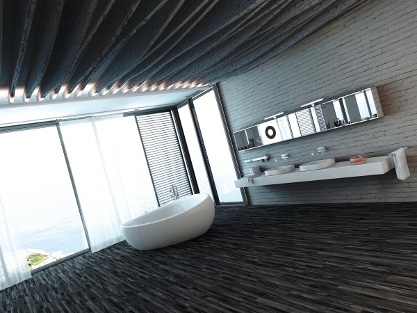 Настенный светодиодный светильник Kanlux ASTIM IP44 8W-NW-C 34932