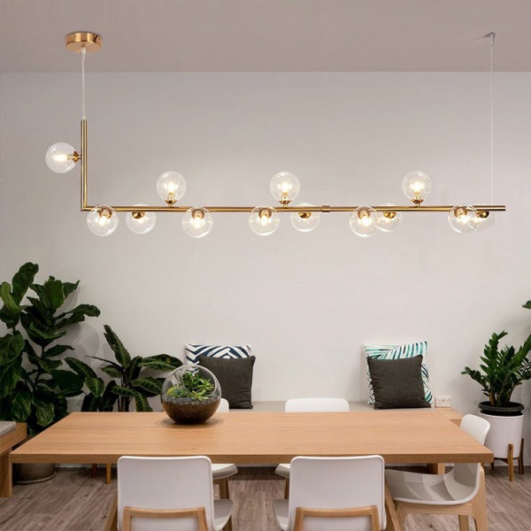 Подвесной светильник Imperium Loft Linda Long P7 Gold 140812-26