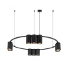 Подвесная люстра Denkirs Orbit DK4065-BK