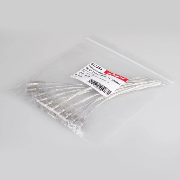 Разъем выводной Arlight DCWP-2pin-L150mm-X1F (MAMA) 022354 Разъем выводной Arlight DCWP-2pin-L150mm-X1F (MAMA) 022354