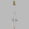 Подвесной светодиодный светильник Crystal Lux Quasar SP14W Led Transparent
