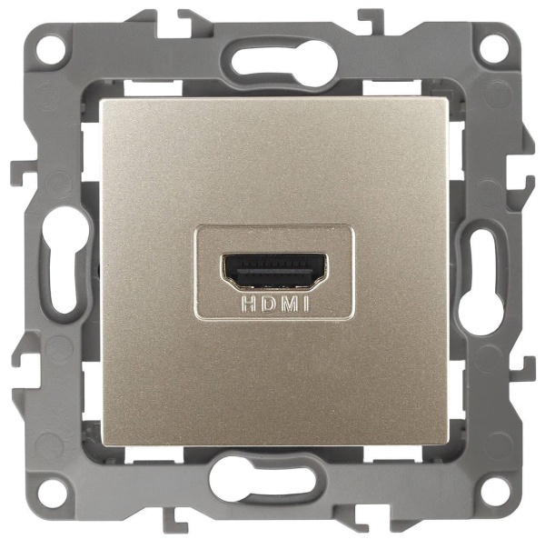 Розетка HDMI ЭРА 12 12-3114-04 Б0027484