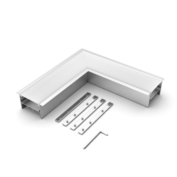 Коннектор L-образный Arlight SL-Linia65-F 030126 Коннектор L-образный Arlight SL-Linia65-F 030126