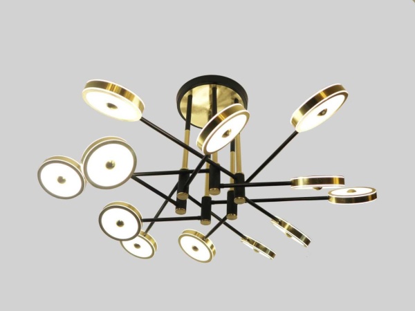 Люстра подвесная Alfa Light F3224-34 W1080*H450 LED