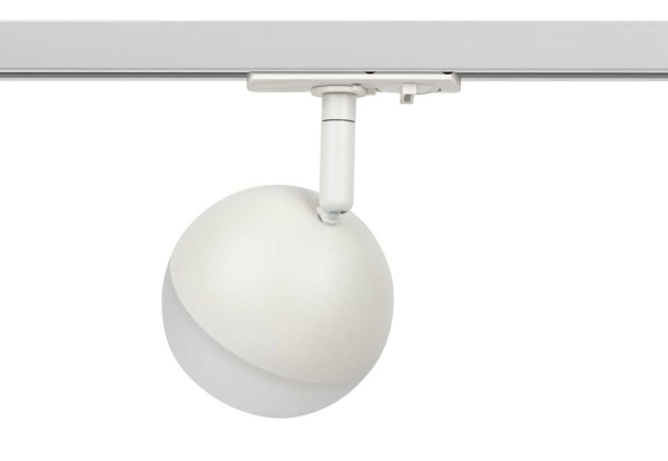 Трековый светильник однофазный ЭРА Round TR46-GX53 WH Б0054152