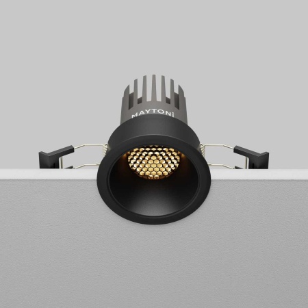 Встраиваемый светильник Maytoni Technical DL123-10W-2.7K-B