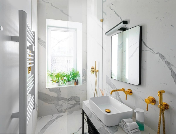 Настенный светодиодный светильник Kanlux ASTIM IP44 12W-NW-B 34933