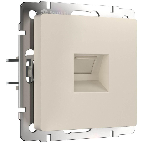 Розетка Ethernet RJ-45 Werkel айвори W1181062 4690389192241 Розетка Ethernet RJ-45 Werkel айвори W1181062 4690389192241
