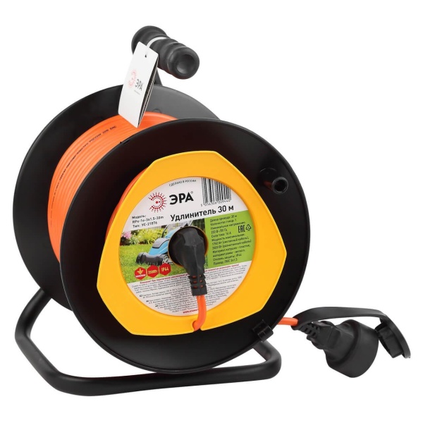 Удлинитель силовой ЭРА RPx-1e-3x1.5-30m Б0046838 Удлинитель силовой ЭРА RPx-1e-3x1.5-30m Б0046838
