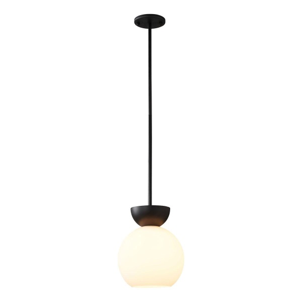 Подвесной светильник iLamp Mono P6079-1 BK+WH
