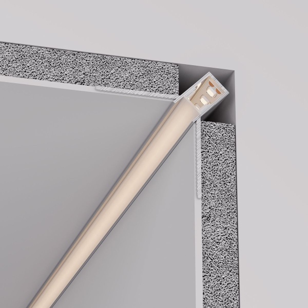 Профиль встраиваемый Arlight Decore-S6-Int-Comfort-2000 Anod внутренний 043161