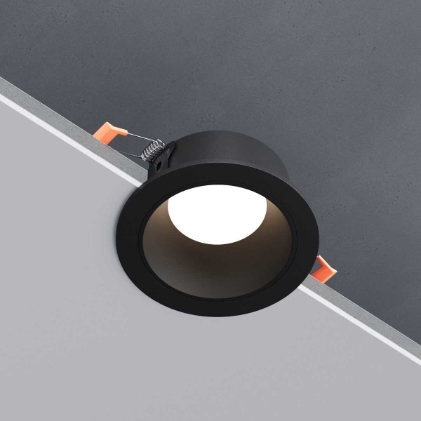 Встраиваемый светодиодный светильник Elektrostandard Basic 25082/LED 7W 4200K чёрный a062941