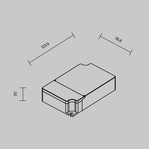Источник тока Maytoni Lighting control 771005 Источник тока Maytoni Lighting control 771005