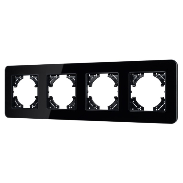 Рамка стеклянная FRM-OMALI-GS-4-BK Arlight 049701