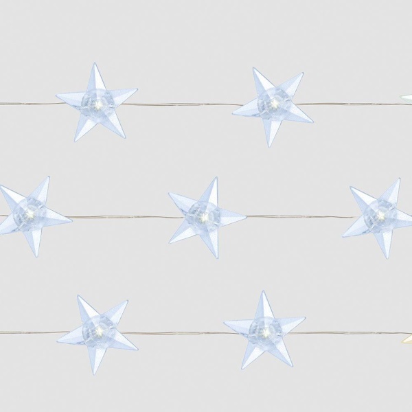 Светодиодная гирлянда Feron Звездочки USB белый без мерцания CL572 41648