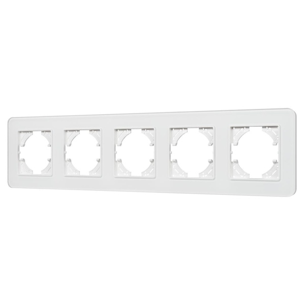 Рамка стеклянная FRM-OMALI-GS-5-WH Arlight 049704