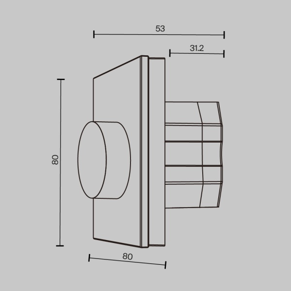 Панель управления Maytoni Lighting control 721033