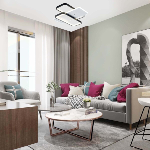 Потолочный светодионый светильник Escada Space 10215/S LED