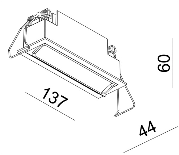 Встраиваемый светодиодный светильник Deko-Light Ceti 5 563006 Встраиваемый светодиодный светильник Deko-Light Ceti 5 563006