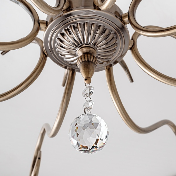 Потолочная люстра IMEX KL.0754-8-S AB