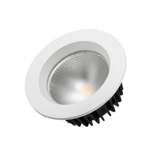 Встраиваемый светодиодный светильник Arlight LTD-105WH-Frost-9W Warm White 110deg 021067