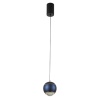 Подвесной светодиодный светильник Crystal Lux Caro SP Led Blue