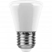 Лампа светодиодная Feron E27 1W 6400K Грибок Матовая LB-372 25910