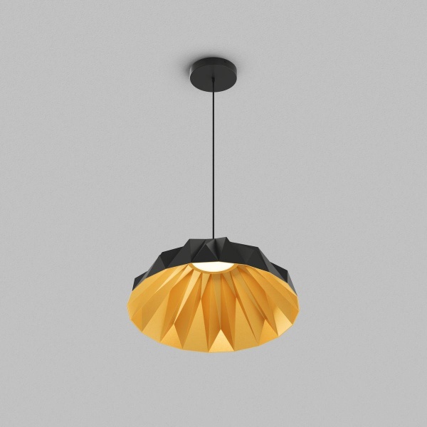 Подвесной светильник Denkirs Origami DK6655-BK+SG