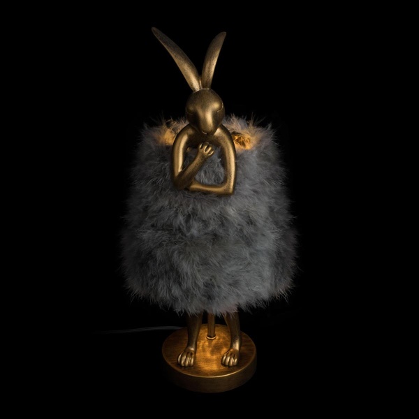 Настольная лампа Loft IT Lapine 10315/A Grey fluff