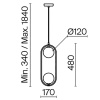 Подвесной светильник Maytoni Ring MOD013PL-02BS1