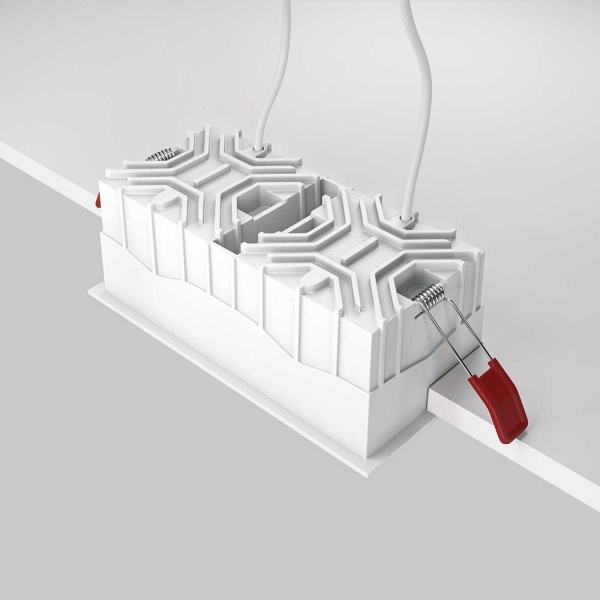 Встраиваемый светильник Maytoni Alfa LED DL043-02-15W4K-SQ-WB