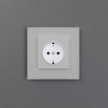 Розетка с подсветкой Werkel белый a069612