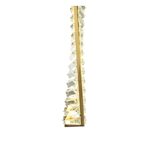 Подвесной светодиодный светильник Indigo FRIZZANTE 12015/1P Brass V000043L