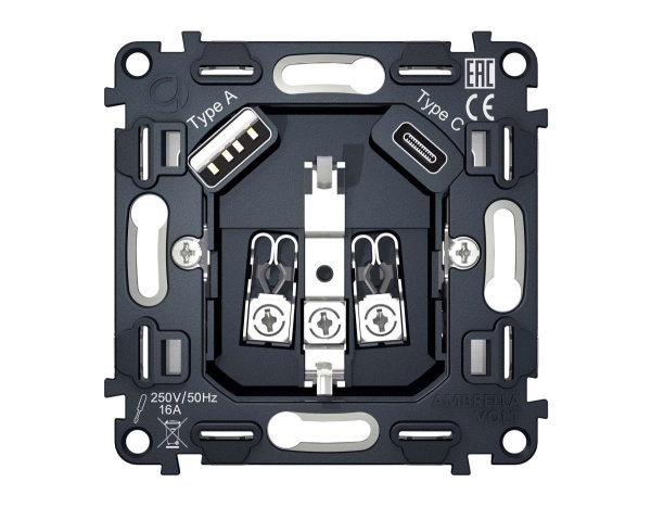 Розетка AMBRELLA VOLT VM160
