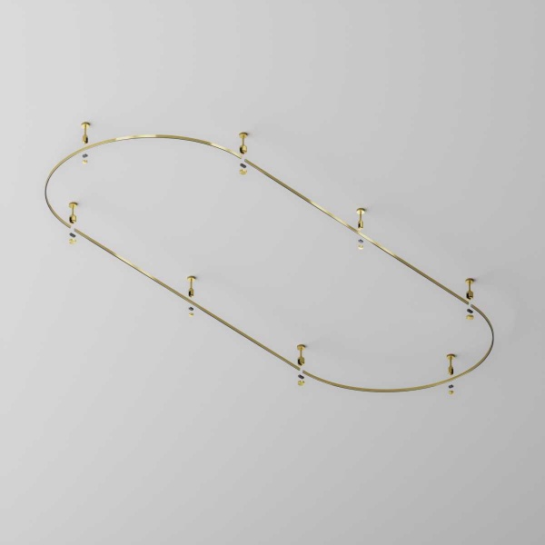 Шинопровод накладной/подвесной Maytoni Technical TRX154-2SR-D1200-BS