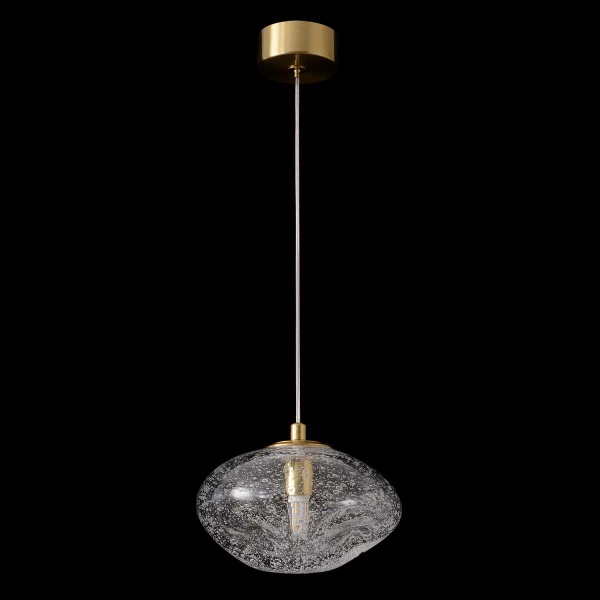 Светильник подвесной Crystal Lux FORMLESS SP1 TRANSPARENT