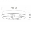 Потолочный светодиодный светильник Lucide Ready-Led 79170/15/11