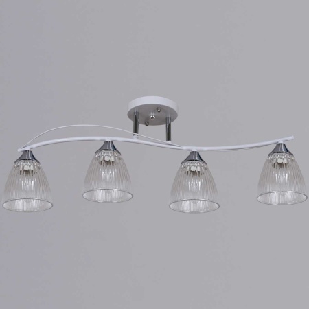 Потолочная люстра Reluce 87360-0.3-04 WH+CR
