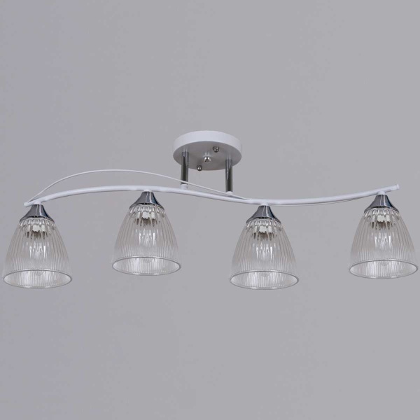 Потолочная люстра Reluce 87360-0.3-04 WH+CR