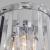 Настенный светильник Eurosvet Elegante 10130/1 хром/прозрачный хрусталь Strotskis