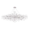 Люстра Crystal Lux REINA V2 SP12 L1500 SILVER PATINA