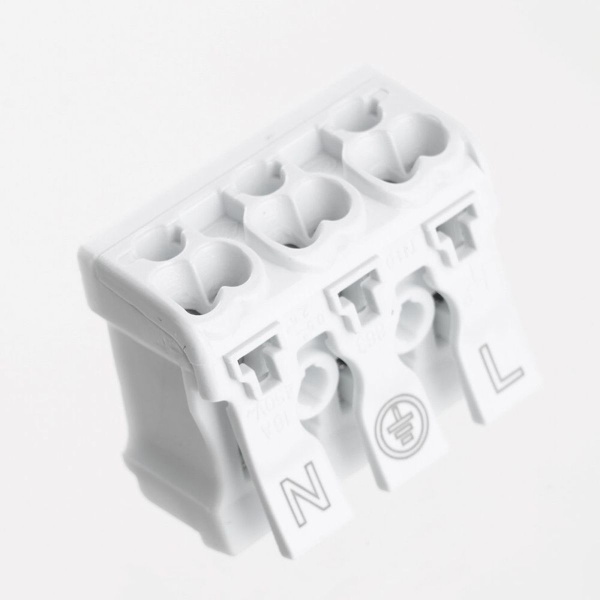 Клемма монтажная с/з Stekker, LD294-5103, для подключения фазных проводников 3 полюса, 3 контактные группы (3 ввода, 3 вывода на полюс) 32736