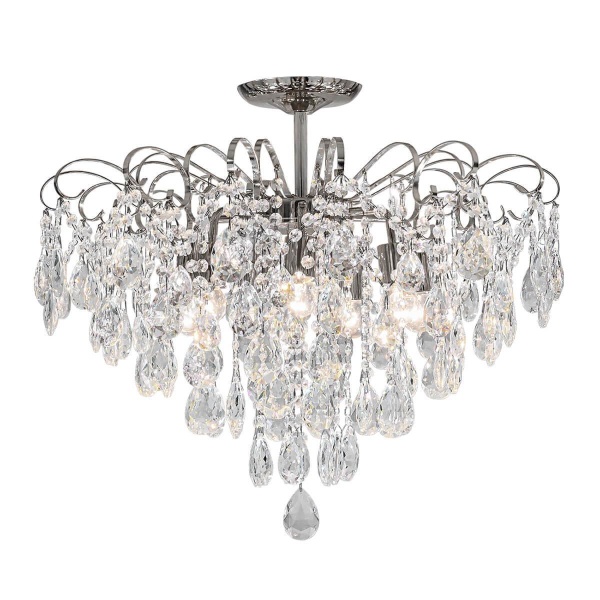 Потолочная люстра Escada Crown 1113/7PL Chrome Потолочная люстра Escada Crown 1113/7PL Chrome