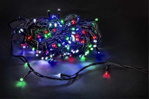 Cветодиодная гирлянда Sneha нить 230V разноцветный постоянный A-244 MIX