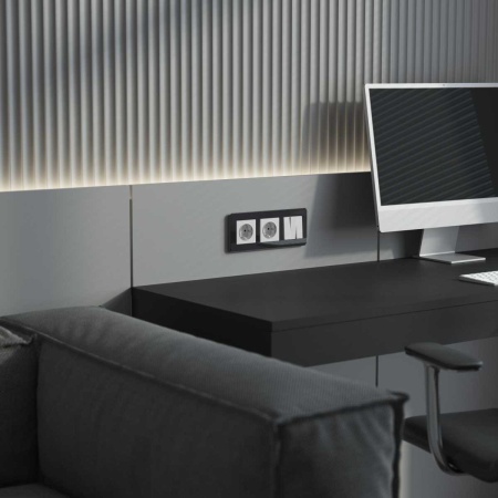 Выключатель трехклавишный Werkel белый W1130001 4690389155246