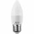 Лампа светодиодная REV C37 E27 9W теплый свет свеча 32412 6