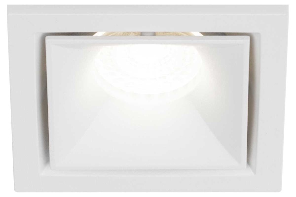 Светильник встраиваемый алюминиевый ЭРА KL101 WH под лампу MR16 GU5.3 белый Б0055586