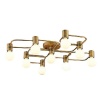 Потолочная люстра Italline Vega PL 6088/9 bronze